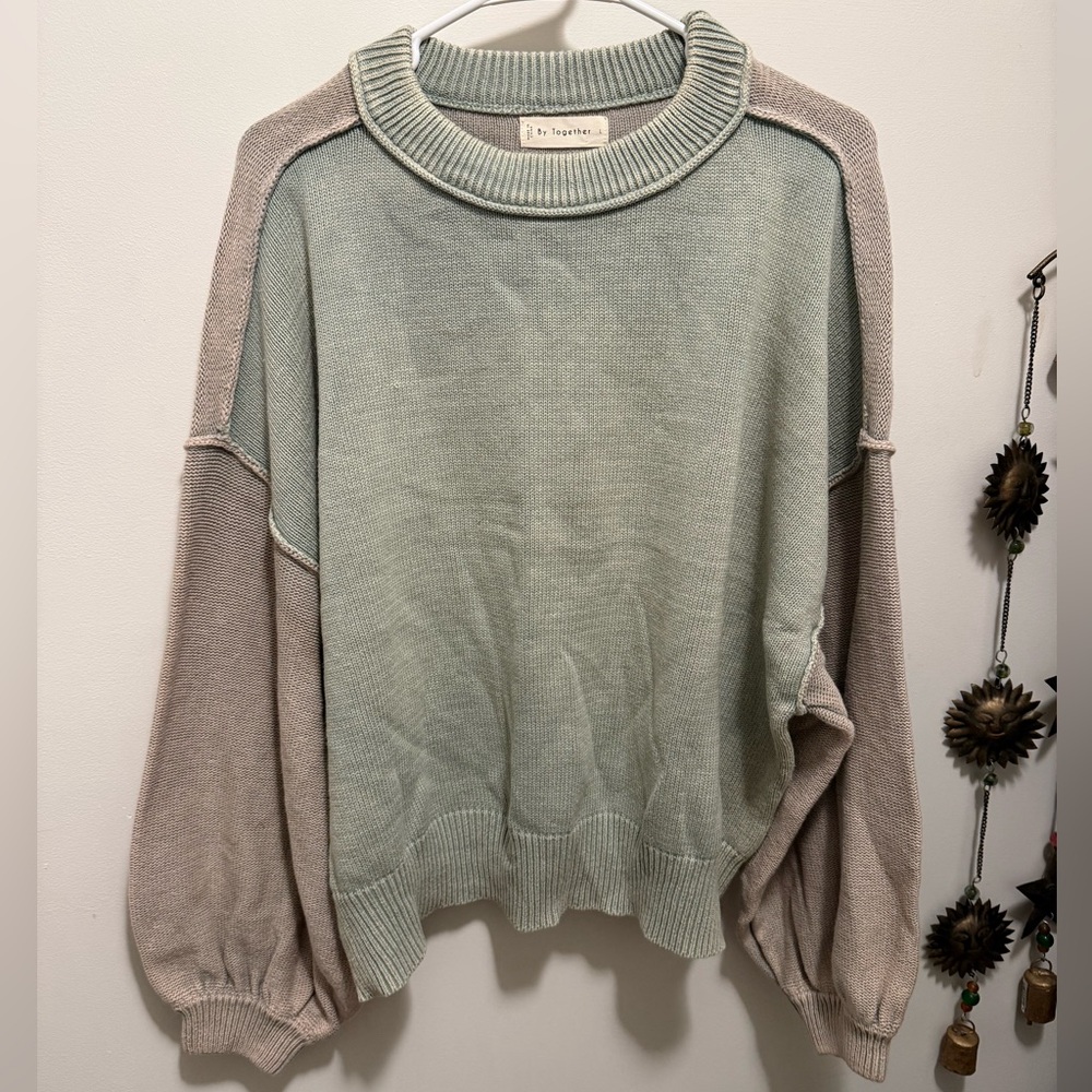 By Together Color-block Sweater
